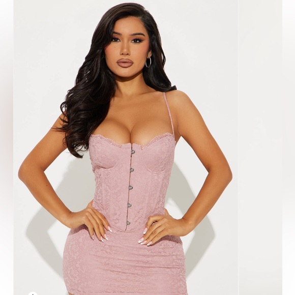 Fashion Nova Dresses & Skirts - Lace Micro Mini Dress